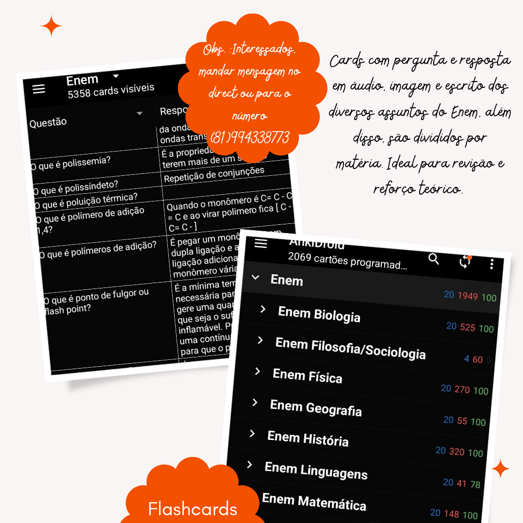 Flashcards ENEM by Manu