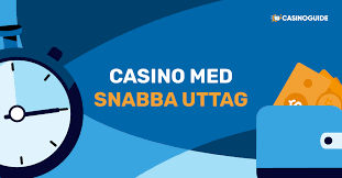 Casinon med Snabba Uttag – En Komplett Guide